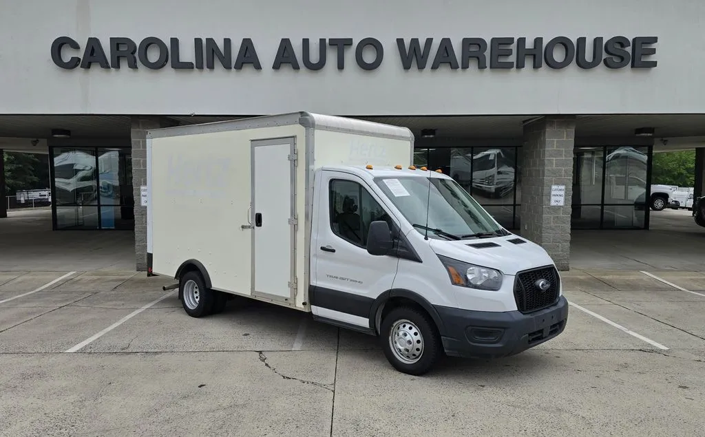 White 2022 Ford Transit-350 12ft Box w/Roll-Up Door and Side Door for sale in Concord, NC