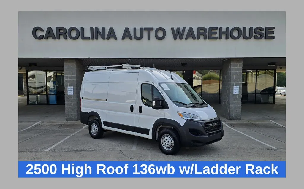 2024 Ram ProMaster 2500 High Roof 139wb w/Adjustable Ladder Rack for sale in Concord, NC