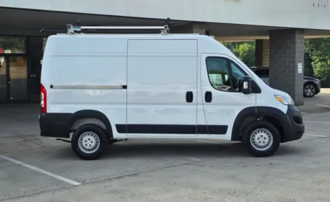 Another view of 2024 Ram ProMaster 2500 High Roof 159wb w/Adjustable Ladder Rack for sale in Concord, NC at Carolina Auto Warehouse