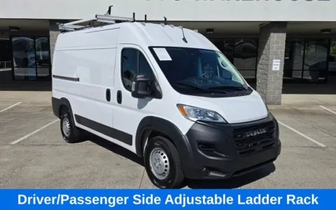 Photos of 2024 Ram ProMaster 2500 High Roof 159wb w/Adjustable Ladder Rack for sale in Concord, NC at Carolina Auto Warehouse