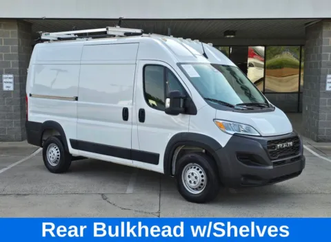 Photos of 2024 Ram ProMaster 2500 High Roof 159wb w/Adjustable Ladder Rack for sale in Concord, NC at Carolina Auto Warehouse