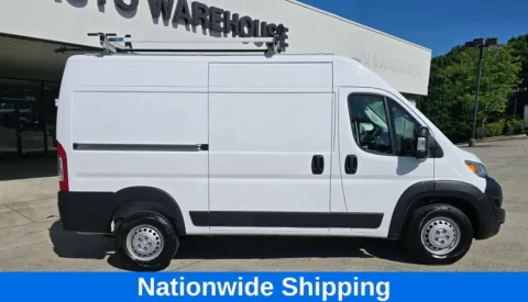 Another view of 2024 Ram ProMaster 2500 High Roof 159wb w/Adjustable Ladder Rack for sale in Concord, NC at Carolina Auto Warehouse