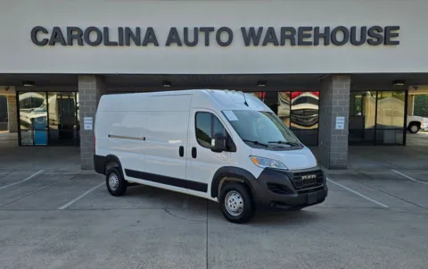White 2023 Ram ProMaster 2500 High Roof 159wb w/Rear Windows for sale in Concord, NC
