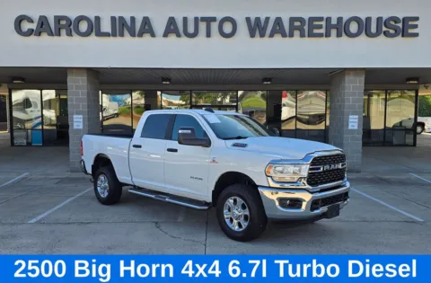 Photos of 2023 Ram 2500 Big Horn Crew Cab Cummins 6.7L I6 Turbodiesel for sale in Concord, NC at Carolina Auto Warehouse