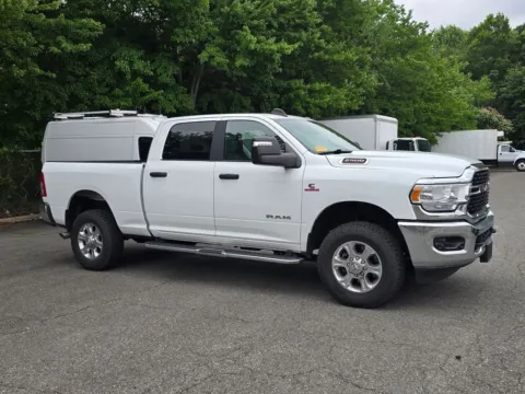 White 2023 Ram 2500 Big Horn Crew Cab Cummins 6.7L I6 Turbodiesel for sale in Concord, NC