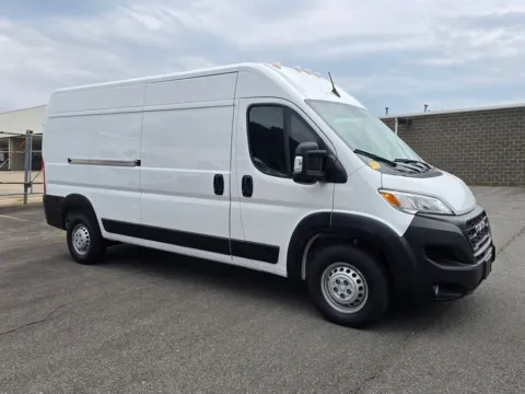 White 2024 Ram ProMaster 2500 High Roof w/Adaptive Cruise Control w/Stop & Go for sale in Concord, NC