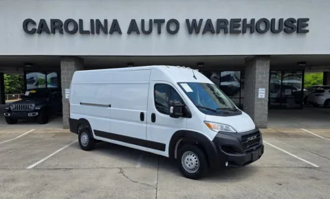 White 2024 Ram ProMaster 2500 High Roof w/Adaptive Cruise Control w/Stop & Go for sale in Concord, NC