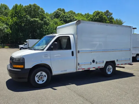 Photos of 2021 GMC Savana 3500 Work Van SRW 12ft Box w/Step-Up Bumper for sale in Concord, NC at Carolina Auto Warehouse