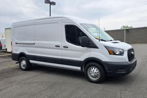 White 2023 Ford Transit-250  Medium Roof 148wb for sale in Concord, NC
