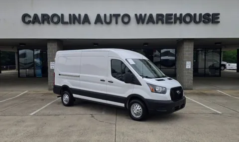 White 2023 Ford Transit-250  Medium Roof 148WB AWD for sale in Concord, NC