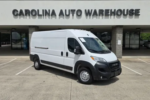 White 2025 Ram ProMaster 2500 High Roof 159wb w/Adaptive Cruise Control w/Stop & Go for sale in Concord, NC