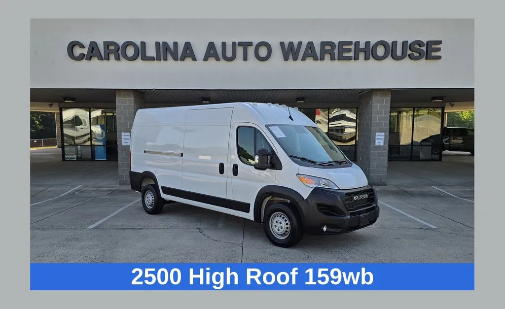 2025 Ram ProMaster 2500 High Roof 159wb w/Adaptive Cruise Control w/Stop & Go for sale in Concord, NC