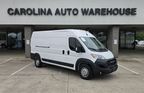 White 2025 Ram ProMaster 2500 High Roof w/Adaptive Cruise Control w/Stop & Go for sale in Concord, NC
