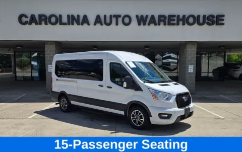 Photos of 2022 Ford Transit-350 XLT Medium Roof 15-Passenger w/3.5L Eco-Boost V6 for sale in Concord, NC at Carolina Auto Warehouse