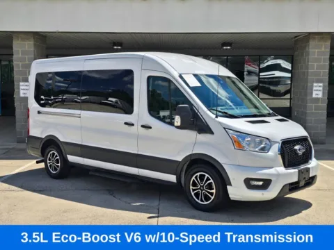 Photos of 2022 Ford Transit-350 XLT Medium Roof 15-Passenger w/3.5L Eco-Boost V6 for sale in Concord, NC at Carolina Auto Warehouse