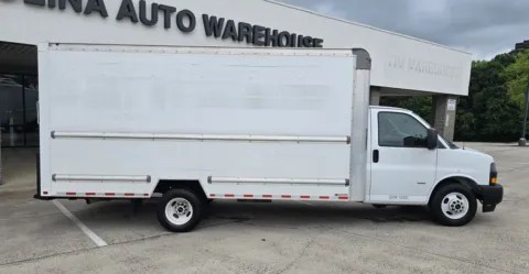 Another view of 2021 GMC Savana 3500 Work Van 16ft Box w/Roll-Up Door for sale in Concord, NC at Carolina Auto Warehouse
