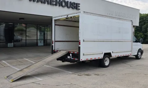 Photos of 2021 GMC Savana 3500 Work Van 16ft Box w/Roll-Up Door for sale in Concord, NC at Carolina Auto Warehouse