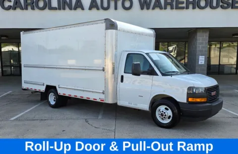 Photos of 2021 GMC Savana 3500 Work Van 16ft Box w/Roll-up Door & Pull Out Ramp for sale in Concord, NC at Carolina Auto Warehouse