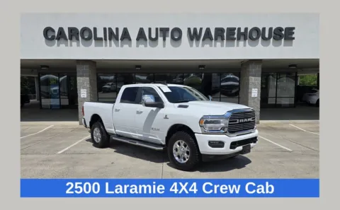 White 2024 Ram 2500 Laramie 4x4 6.7L Cummins w/level 1 Equipment Group for sale in Concord, NC