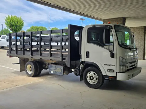 Photos of 2020 Isuzu NPR  14ft Flatbed w/Sides and 5.2L Diesel for sale in Concord, NC at Carolina Auto Warehouse