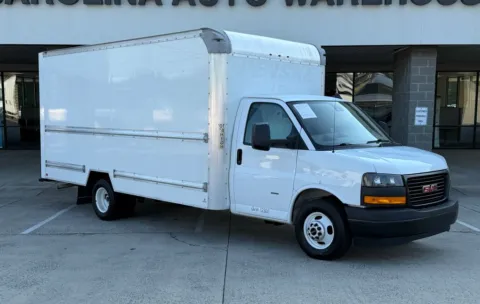 Photos of 2021 GMC Savana 3500 Work Van 16ft Box w/Roll-up Door & Pull Out Ramp for sale in Concord, NC at Carolina Auto Warehouse