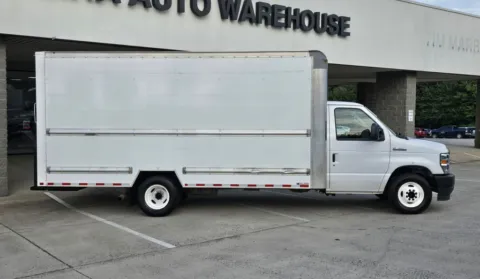 Another view of 2021 Ford E-350SD 16ft Box w/Roll-up Door and Pull Out Ramp for sale in Concord, NC at Carolina Auto Warehouse