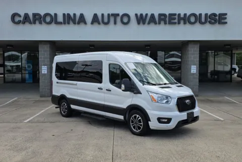 Photos of 2022 Ford Transit-350 XLT Medium Roof 15-Passenger w/3.5L EcoBoost V6 for sale in Concord, NC at Carolina Auto Warehouse
