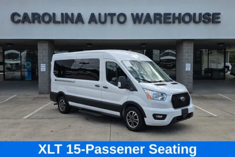 Photos of 2022 Ford Transit-350 XLT Medium Roof 15-Passenger w/3.5L EcoBoost V6 for sale in Concord, NC at Carolina Auto Warehouse