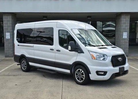 Another view of 2022 Ford Transit-350 XLT Medium Roof 15-Passenger w/3.5L EcoBoost V6 for sale in Concord, NC at Carolina Auto Warehouse