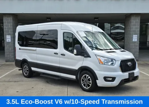 Another view of 2022 Ford Transit-350 XLT Medium Roof 15-Passenger w/3.5L EcoBoost V6 for sale in Concord, NC at Carolina Auto Warehouse