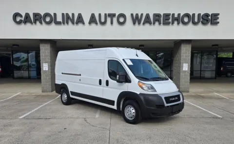 White 2022 Ram ProMaster 2500 High Roof 159WB w/Bulkhead and Shelves for sale in Concord, NC