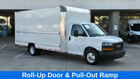 Photos of 2021 GMC Savana 3500 Work Van DRW 16ft Box w/Roll-up Door and Pull out Ramp for sale in Concord, NC at Carolina Auto Warehouse