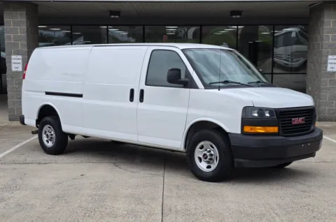 Photos of 2023 GMC Savana 2500 Work Van EXT W/Convenience Package and Park Assist for sale in Concord, NC at Carolina Auto Warehouse