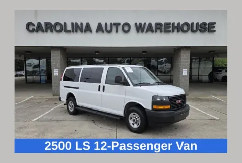 White 2024 GMC Savana 2500 LS 12-Passenger Van for sale in Concord, NC