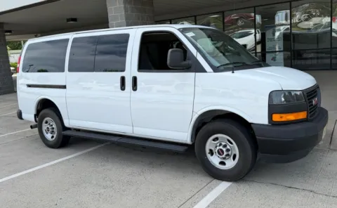 White 2024 GMC Savana 2500 LS 12-Passenger Van for sale in Concord, NC