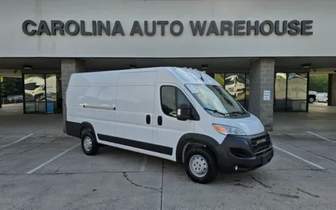 White 2023 Ram ProMaster 3500 High Roof Premium Convenience & Safety Group for sale in Concord, NC
