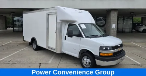 Photos of 2022 Chevrolet Express 3500 Work Van Cutaway 16ft Box w/Shelves and 360-Camera for sale in Concord, NC at Carolina Auto Warehouse