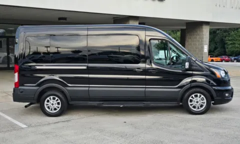 Another view of 2024 Ford Transit-350 XLT 15-Passenger w/Navigation and Blind Spot for sale in Concord, NC at Carolina Auto Warehouse