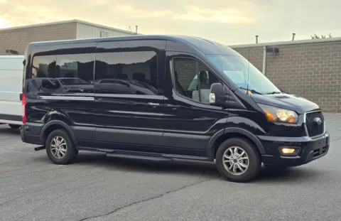 Photos of 2024 Ford Transit-350 XLT Medium Roof 15-Passenger w/HD Trailer Tow Package for sale in Concord, NC at Carolina Auto Warehouse