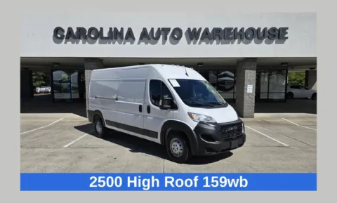 White 2023 Ram ProMaster 2500 High Roof 159wb w/Customer Preferred Package for sale in Concord, NC