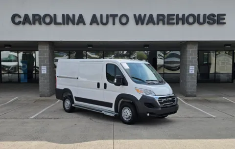 White 2025 Ram ProMaster 2500 Low Roof 136WB w/Bulkhead for sale in Concord, NC