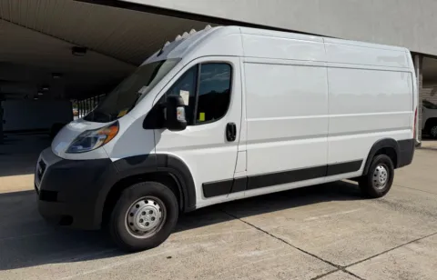 White 2022 Ram ProMaster 2500 High Roof 159WB w/Shelves and Bulkhead for sale in Concord, NC