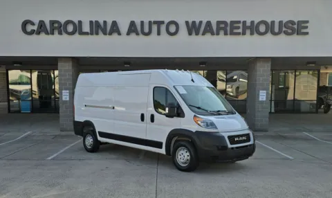 White 2022 Ram ProMaster 2500 High Roof 159WB w/Shelves and Bulkhead for sale in Concord, NC