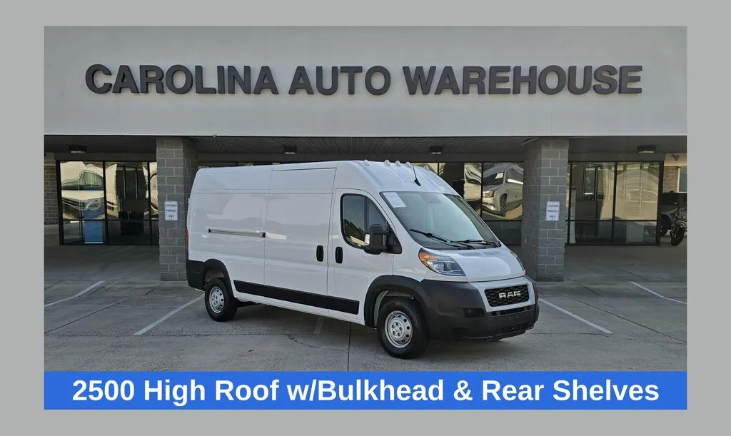 2022 Ram ProMaster 2500 High Roof 159WB w/Shelves and Bulkhead for sale in Concord, NC