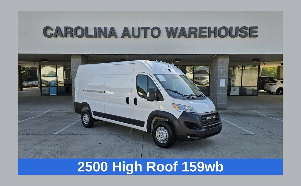 2025 Ram ProMaster 2500 High Roof 159wb w/Adaptive Cruise Control w/Stop & Go for sale in Concord, NC