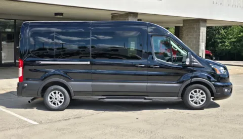 Another view of 2024 Ford Transit-350 XLT 15-Passenger w/HD Tow Package and Blind Spot for sale in Concord, NC at Carolina Auto Warehouse