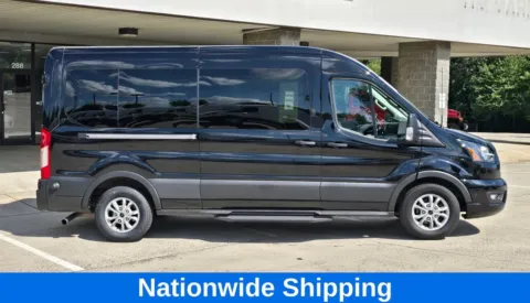 Another view of 2024 Ford Transit-350 XLT 15-Passenger w/HD Tow Package and Blind Spot for sale in Concord, NC at Carolina Auto Warehouse