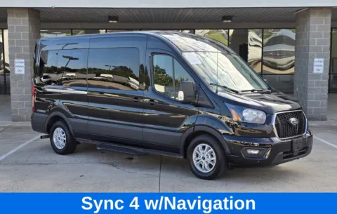 Photos of 2025 Ford Transit-350 XLT 15-Passenger w/Navigation and Blind Spot for sale in Concord, NC at Carolina Auto Warehouse