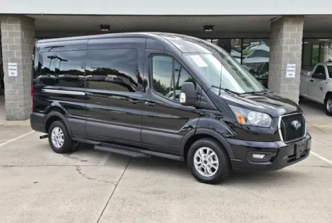 Photos of 2025 Ford Transit-350 XLT 15-Passenger w/Navigation and Blind Spot for sale in Concord, NC at Carolina Auto Warehouse