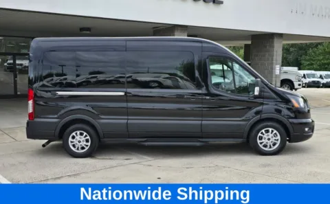 Another view of 2025 Ford Transit-350 XLT 15-Passenger w/Navigation and Blind Spot for sale in Concord, NC at Carolina Auto Warehouse